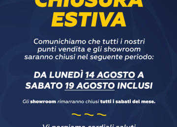chiusura estiva 2023